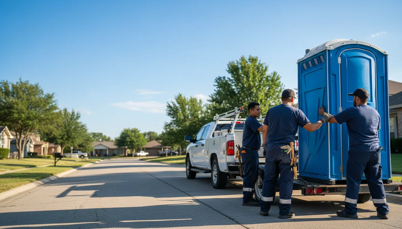 Portable Toilet Rental in Converse, TX near me